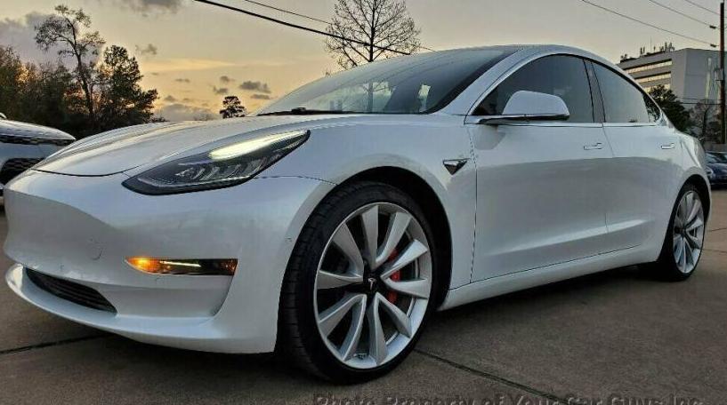 TESLA MODEL 3 2018 5YJ3E1EB4JF074555 image